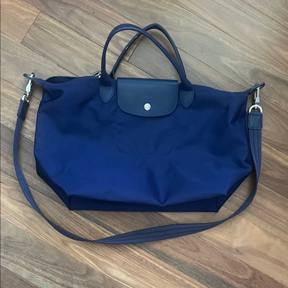 Longchamp Navy Blue Women's Tote Bag